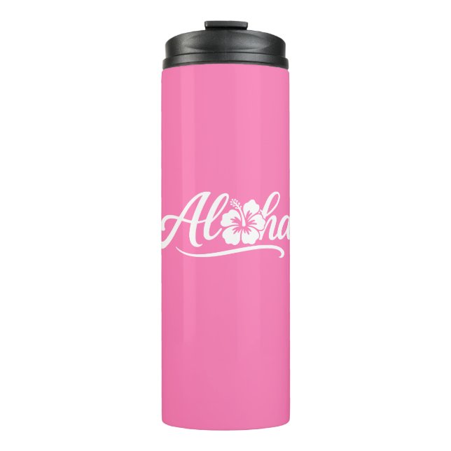 Garrafa Térmica Tumbler Térmico Aloha (Frente)