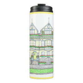 Garrafa Térmica Tumbler Térmico Amarelo primavera