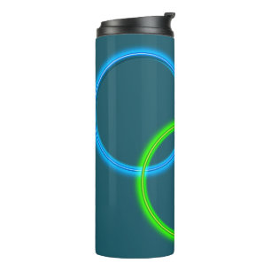 Garrafa Térmica Tumbler térmico - Anéis de bloqueio