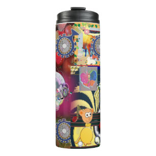 Garrafa Térmica Tumbler térmico animal