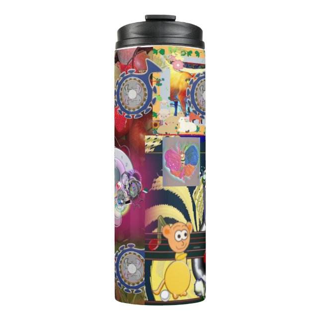 Garrafa Térmica Tumbler térmico animal (Frente)