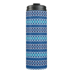 Garrafa Térmica Tumbler térmico azul bonito