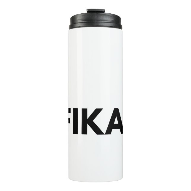 Garrafa Térmica Tumbler Térmico Bold FIKA (Frente)