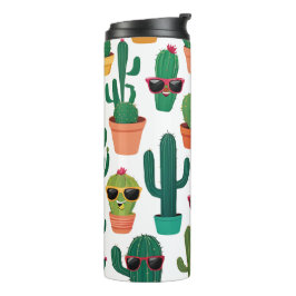 Garrafa Térmica Tumbler Térmico Cactus Cute
