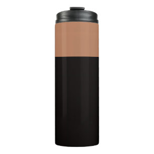 Garrafa Térmica Tumbler Térmico Castanho Brilhante - Tumbler Quent
