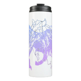 Garrafa Térmica Tumbler térmico: Cavalos