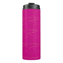 Tumbler Térmico Celestial Dourado Rosa Quente