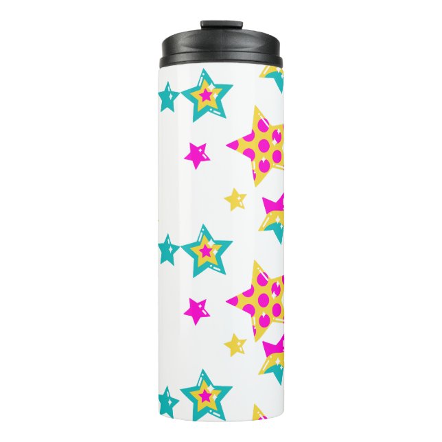 Garrafa Térmica Tumbler térmico colorido (Frente)