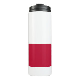 Garrafa Térmica Tumbler térmico com a bandeira de Texas, EUA