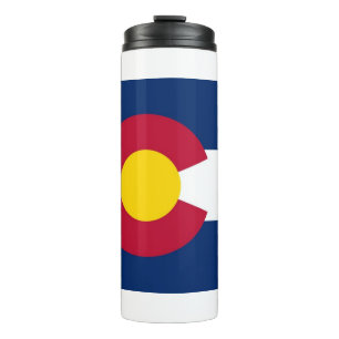 Garrafa Térmica Tumbler térmico com a bandeira do estado de