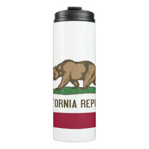 Garrafa Térmica Tumbler térmico com a bandeira do estado de