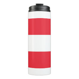 Garrafa Térmica Tumbler térmico com bandeira da Áustria