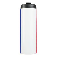 Tumbler térmico com bandeira da França