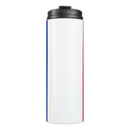 Garrafa Térmica Tumbler térmico com bandeira da França