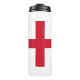 Garrafa Térmica Tumbler térmico com bandeira da Inglaterra