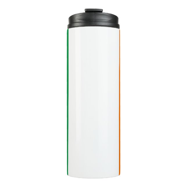 Garrafa Térmica Tumbler térmico com bandeira da Irlanda (Frente)