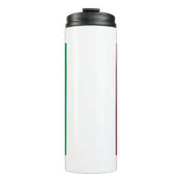 Garrafa Térmica Tumbler térmico com bandeira da Itália