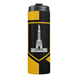 Garrafa Térmica Tumbler térmico com bandeira de Baltimore, EUA