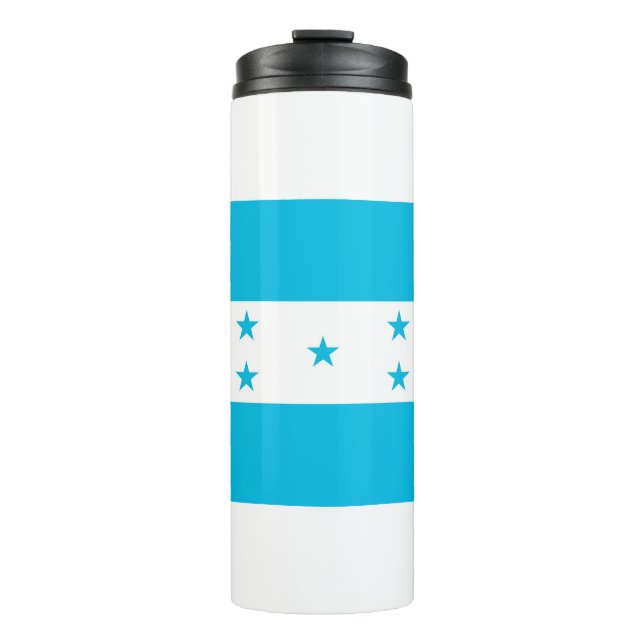 Garrafa Térmica Tumbler térmico com bandeira de Honduras (Frente)
