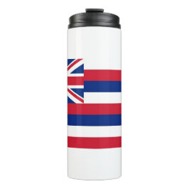 Garrafa Térmica Tumbler térmico com bandeira do Havaí, EUA