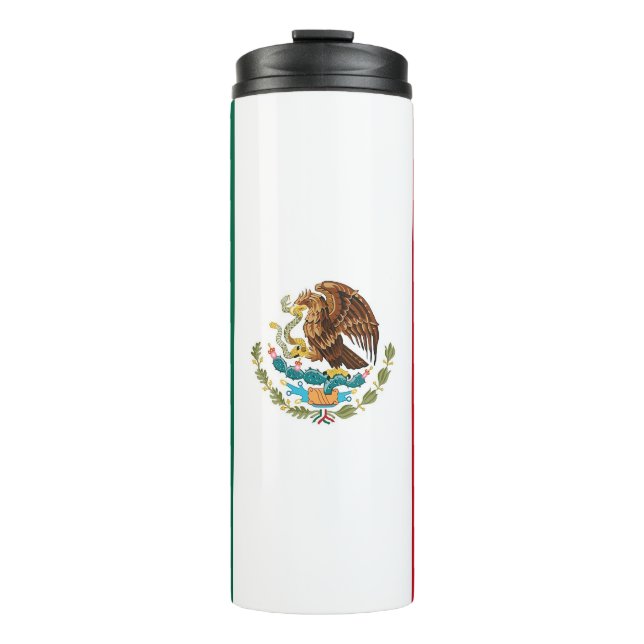 Garrafa Térmica Tumbler térmico com bandeira do México (Frente)
