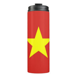 Garrafa Térmica Tumbler térmico com bandeira do Vietnã