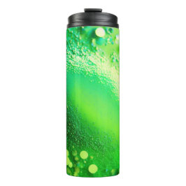 Garrafa Térmica Tumbler térmico com brilho do verde limão 12oz
