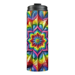 Garrafa Térmica Tumbler térmico com cores LGBTQ