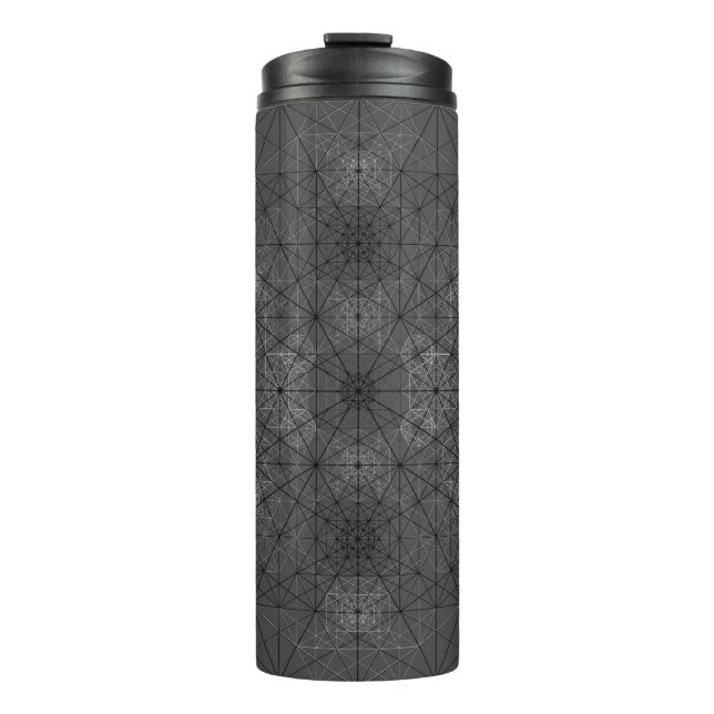 Garrafa Térmica Tumbler Térmico com Design Geo (Frente)