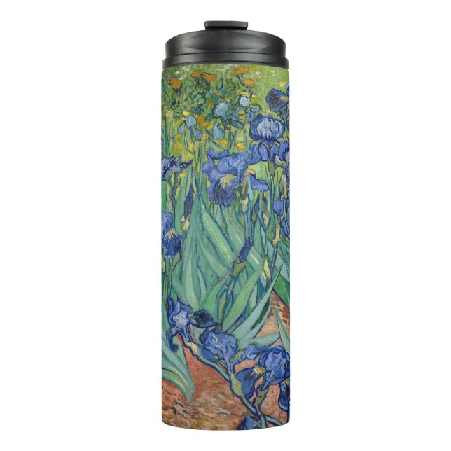 Garrafa Térmica Tumbler térmico com irrisões de Van Gogh (Frente)