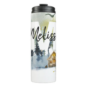Garrafa Térmica Tumbler Térmico com Monograma Personalizado