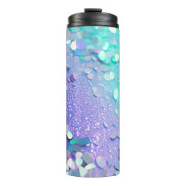 Garrafa Térmica Tumbler térmico com tonalidade de Lavanda azul