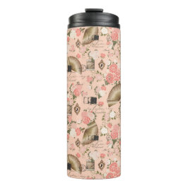 Garrafa Térmica Tumbler Térmico "Começos Cerejados"