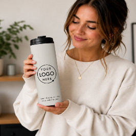 Garrafa Térmica Tumbler Térmico | Copo de Bebidas 16oz com Logotip