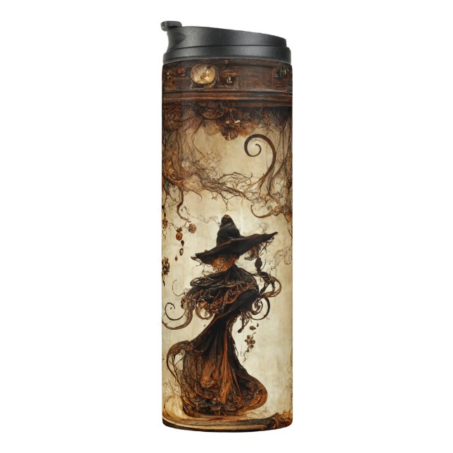 Garrafa Térmica Tumbler Térmico da Bruxa Dançar (Rotação à direita)