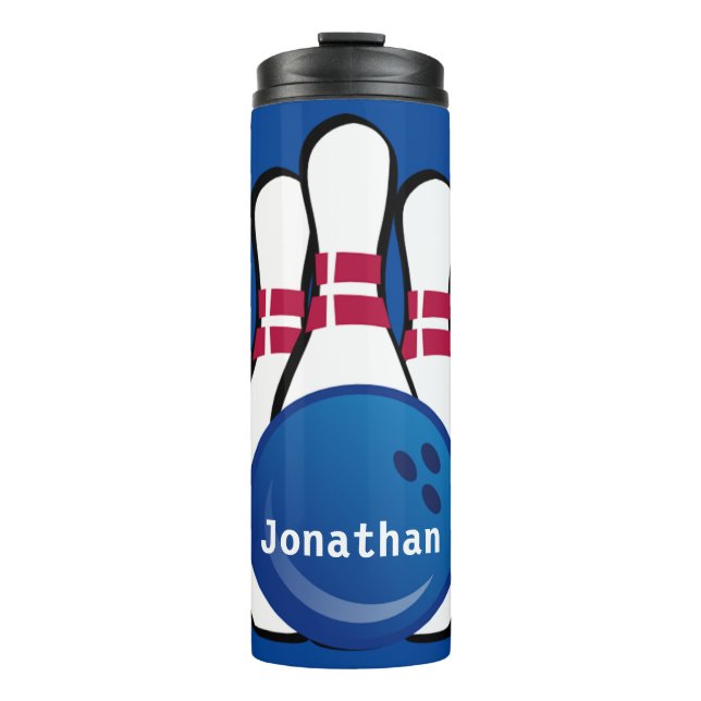 Garrafa Térmica Tumbler térmico da Design boliche (Frente)