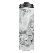Tumbler Térmico da Família Lion
