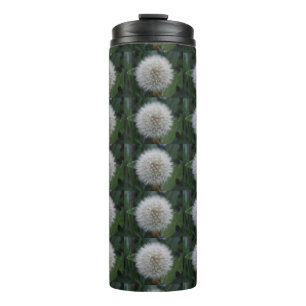 Garrafa Térmica Tumbler Térmico da Flor de Dandelion para sementei