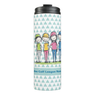 Garrafa Térmica Tumbler Térmico da Liga de Golf Personalizada