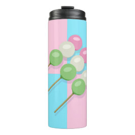 Garrafa Térmica Tumbler Térmico Dango Verificado de Azul Pastel