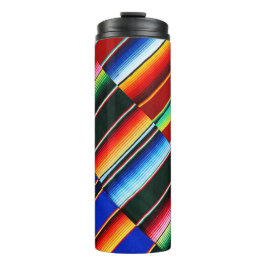 Garrafa Térmica Tumbler térmico das listras coloridas