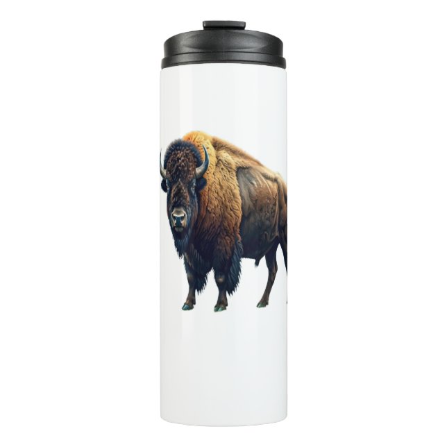 Garrafa Térmica Tumbler térmico de Buffalo Americano (Frente)