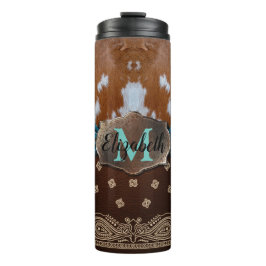 Garrafa Térmica Tumbler Térmico de Café de Cowgirl Personalizada