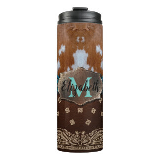 Garrafa Térmica Tumbler Térmico de Café de Cowgirl Personalizada