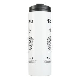 Garrafa Térmica Tumbler Térmico de Cereais Personalizados
