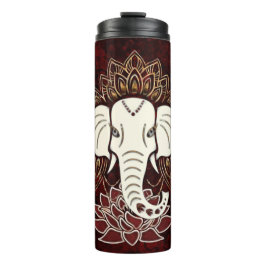 Garrafa Térmica Tumbler Térmico de Elefante Branco