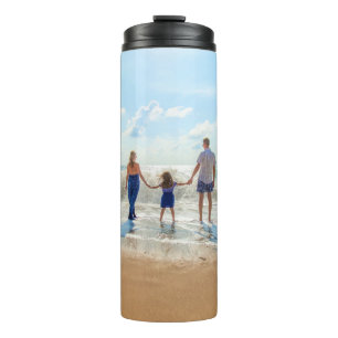 Garrafa Térmica Tumbler térmico de fotos personalizado com suas fo