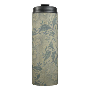 Garrafa Térmica Tumbler térmico de fundo floral - Estilo exclusivo