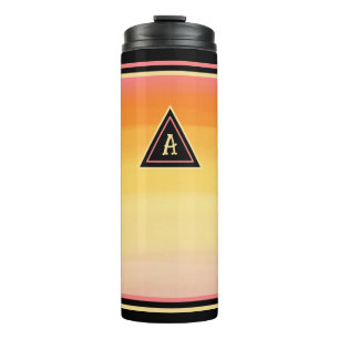 Garrafa Térmica Tumbler térmico de fundo pintado