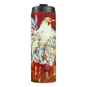 Garrafa Térmica Tumbler Térmico de Galinha Rooster